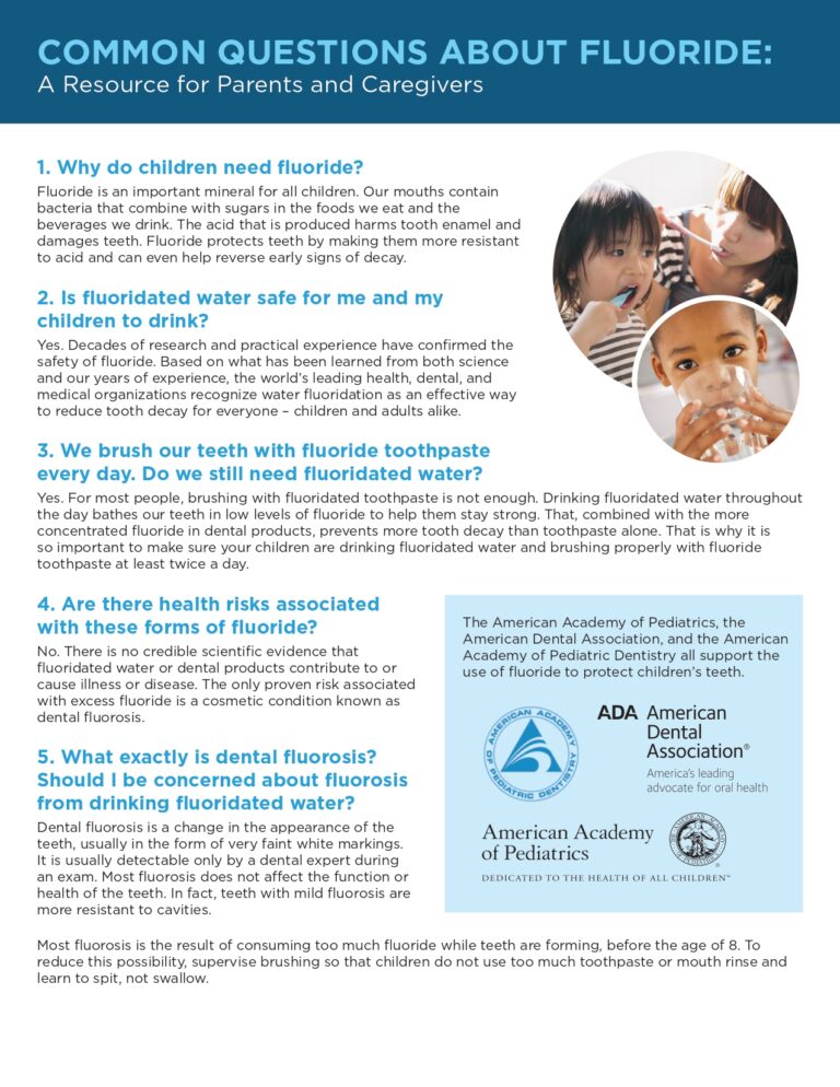 Informative guide on fluoride's importance for dental health.